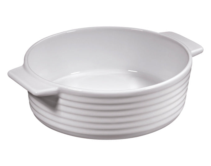 KÜCHENPROFI Gratinform Burgund rund ø 16 cm weiss in  präsentiert im Onlineshop von KAQTU Design AG. Backform / Backblech ist von KÜCHENPROFI