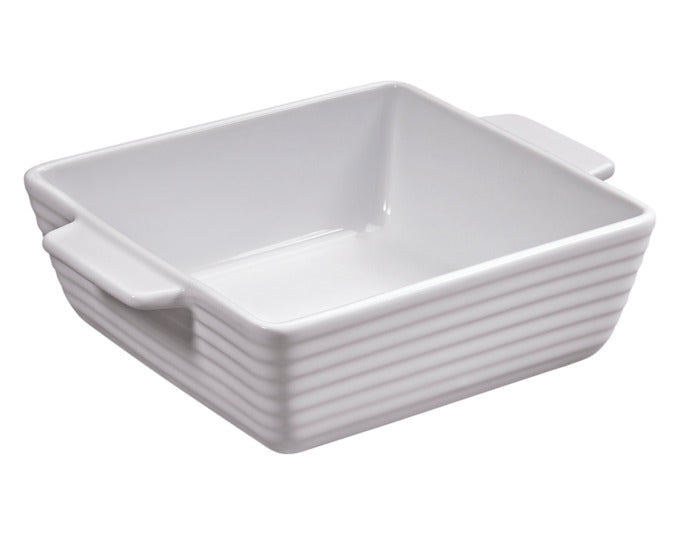 KÜCHENPROFI Gratinform Burgund quadratisch 15 cm weiss in  präsentiert im Onlineshop von KAQTU Design AG. Backform / Backblech ist von KÜCHENPROFI