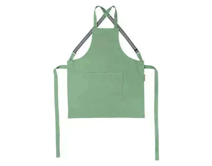 DUTCHDELUXES Schürze Hosenträger Canvas Fern Green in  präsentiert im Onlineshop von KAQTU Design AG. Küchenhelfer ist von DUTCHDELUXES