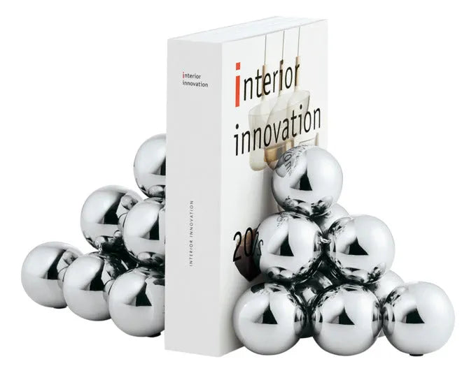 Die PHILIPPI Buchstütze Bubbles besticht durch ihr modernes Design und ihre Funktionalität, ideal für stilvolle Bücherregale.