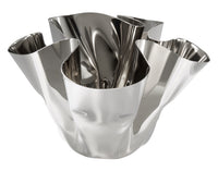 Vase ou lanterne PHILIPPI Margeaux Inox ø 17 cm