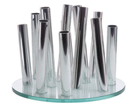 <tc><tc>PHILIPPI</tc></tc> Vase Bouquet Glass/Aluminum Ø 24 cm