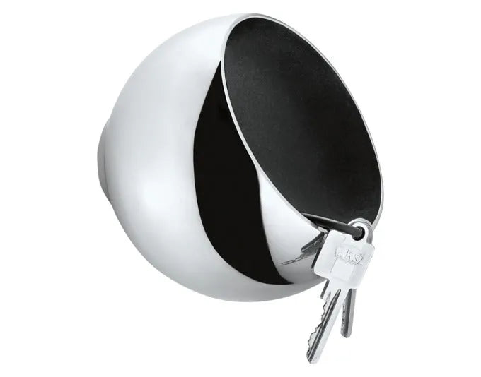 PHILIPPI Garderobenkugel Sphere Aluminium ø 13x12 cm silber in  präsentiert im Onlineshop von KAQTU Design AG. Kleiderhaken ist von PHILIPPI