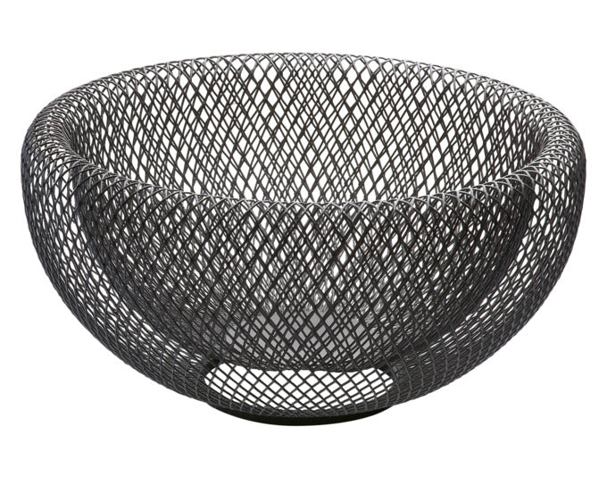 PHILIPPI Schale Mesh L ø 25x13 cm schwarz in  präsentiert im Onlineshop von KAQTU Design AG. Schale ist von PHILIPPI
