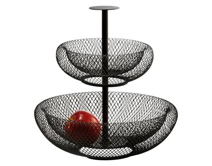 PHILIPPI Etagere Mesh ø 29x29 cm schwarz in  präsentiert im Onlineshop von KAQTU Design AG. Küchenhelfer ist von PHILIPPI