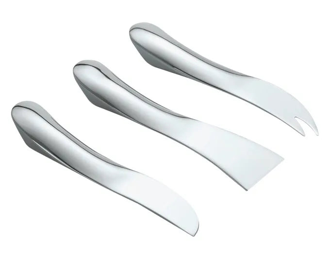 PHILIPPI Käsemesserset Wave 3tlg. in  präsentiert im Onlineshop von KAQTU Design AG. Käsezubehör ist von PHILIPPI