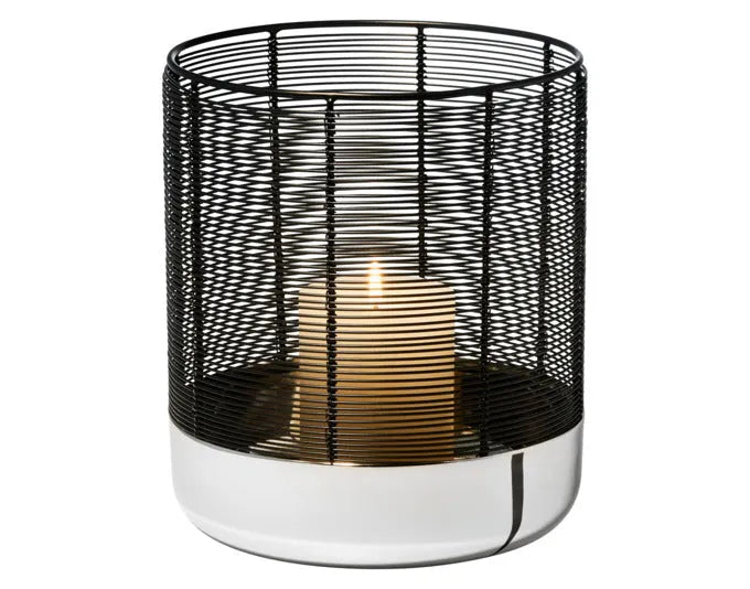 PHILIPPI Windlicht Luna L Metall ø 18x21 cm in  präsentiert im Onlineshop von KAQTU Design AG. Laterne ist von PHILIPPI