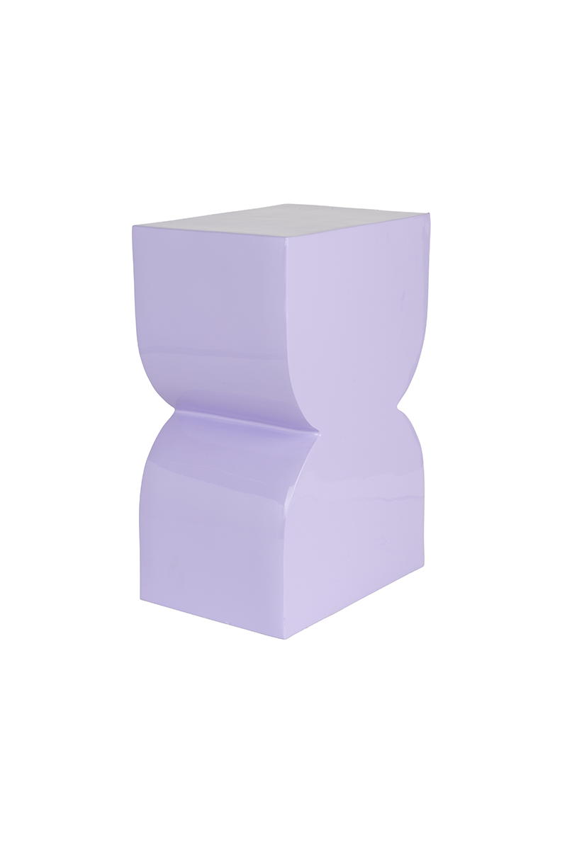 Hocker Cones  in Shiny Lilac präsentiert im Onlineshop von KAQTU Design AG. Hocker ist von Zuiver