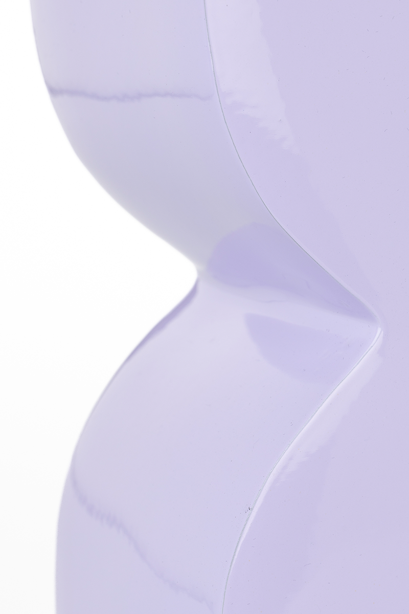 Hocker Cones  in Shiny Lilac präsentiert im Onlineshop von KAQTU Design AG. Hocker ist von Zuiver
