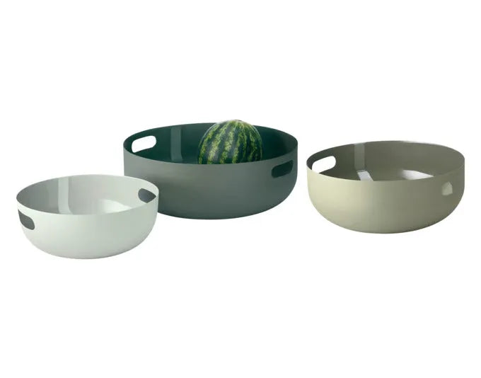 PHILIPPI Schalenset Copenhagen Metall 3tlg. in  präsentiert im Onlineshop von KAQTU Design AG. Schale ist von PHILIPPI