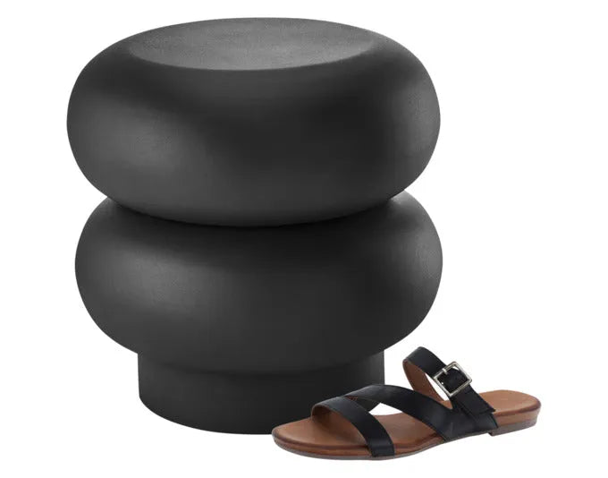 PHILIPPI Hocker Charly ø 36x36 cm schwarz in  präsentiert im Onlineshop von KAQTU Design AG. Hocker ist von PHILIPPI