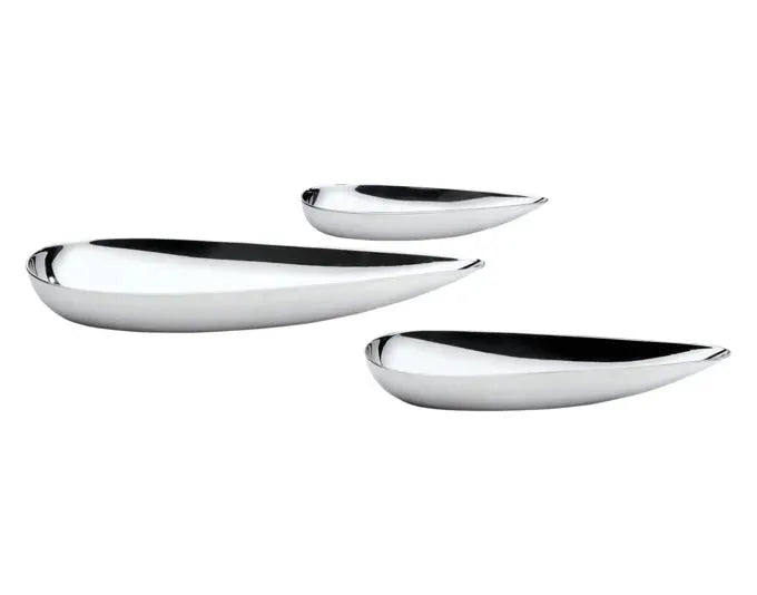 PHILIPPI Snackschalenset Blob Inox 3tlg. in  präsentiert im Onlineshop von KAQTU Design AG. Schüssel ist von PHILIPPI