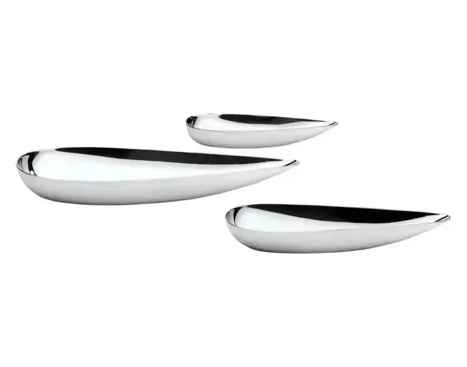PHILIPPI Snackschalenset Blob Inox 3tlg. in  präsentiert im Onlineshop von KAQTU Design AG. Schüssel ist von PHILIPPI