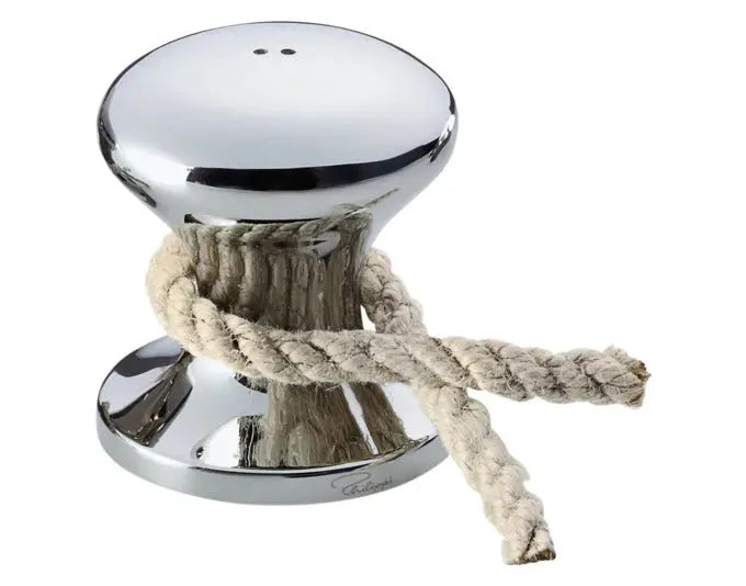 PHILIPPI Salzstreuer Hamburger mit Tau Metall 4x4x5 cm silber in  präsentiert im Onlineshop von KAQTU Design AG. Salz & Pfeffer ist von PHILIPPI