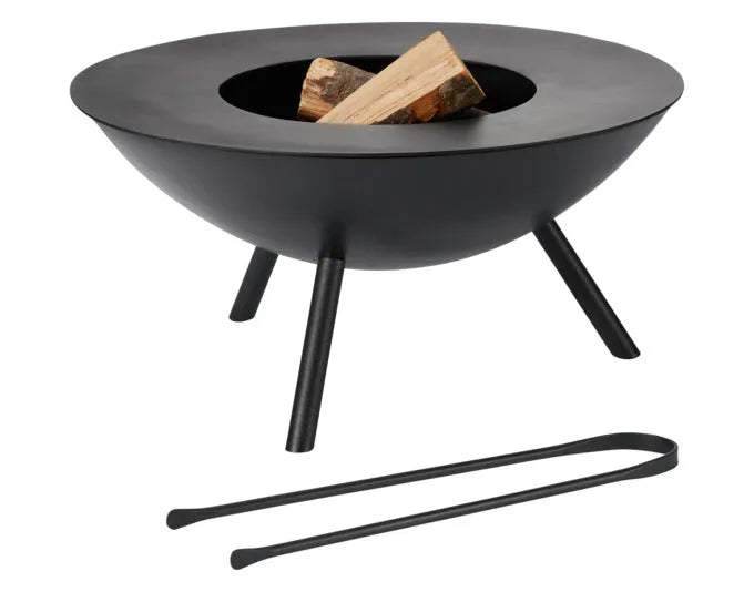 PHILIPPI Feuerschale Flames mit Grillplatte und Feuerzange in  präsentiert im Onlineshop von KAQTU Design AG. Feuerschale ist von PHILIPPI