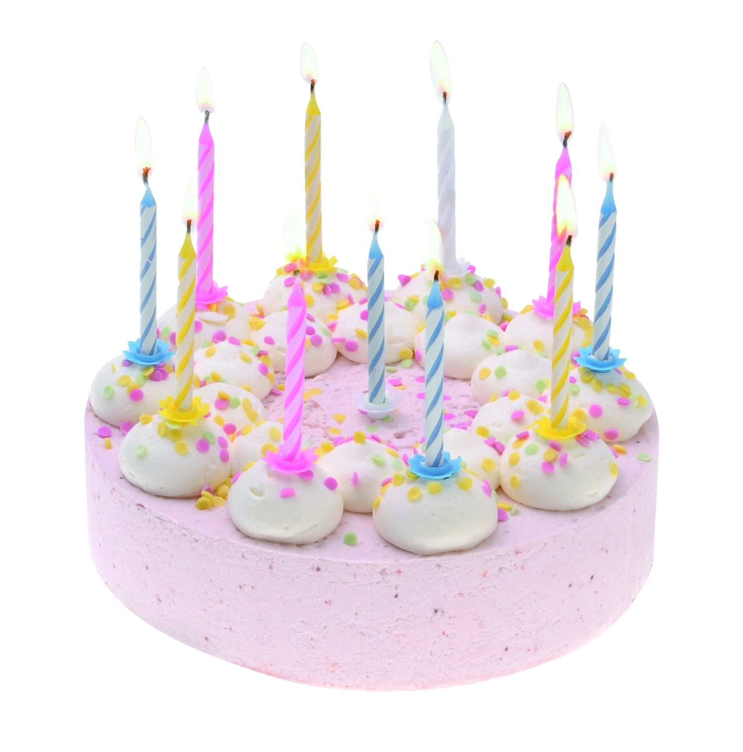 24-tlg. Set Geburtstags- und Partykerzen