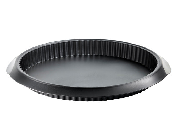 LÉKUÉ Quicheform Silikon ø 28 cm schwarz in  präsentiert im Onlineshop von KAQTU Design AG. Backform / Backblech ist von LEKUE