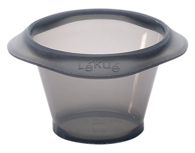 LÉKUÉ Muffinförmchen Lava Cake Silikon 6 Stück ø 7 cm schwarz in  präsentiert im Onlineshop von KAQTU Design AG. Backform / Backblech ist von LEKUE