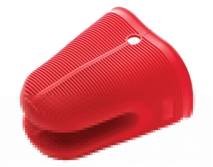 LÉKUÉ Griff Ofenhandschuh Silikon rot in  präsentiert im Onlineshop von KAQTU Design AG. Backutensilien ist von LEKUE