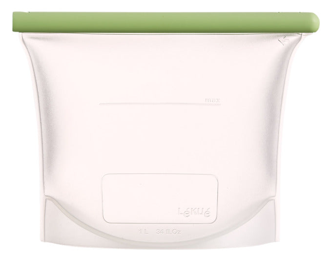 LÉKUÉ Silikonbeutel wiederverwendbar 1 l in  präsentiert im Onlineshop von KAQTU Design AG. Küchenhelfer ist von LEKUE