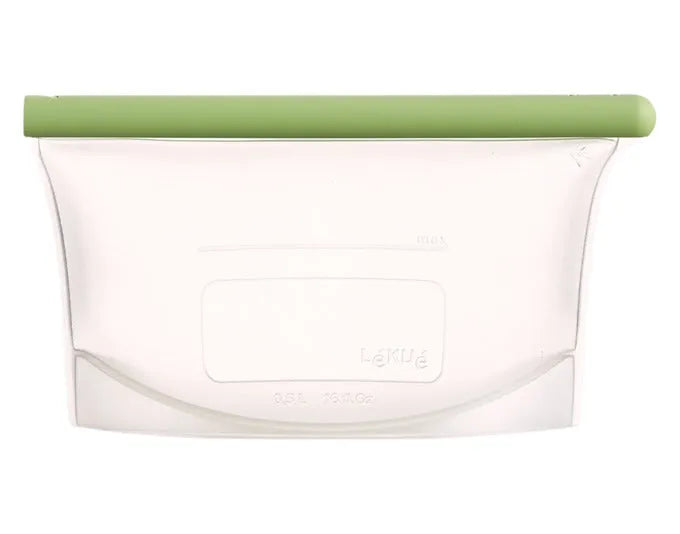 LÉKUÉ Silikonbeutel wiederverwendbar 0.5 l in  präsentiert im Onlineshop von KAQTU Design AG. Küchenhelfer ist von LEKUE