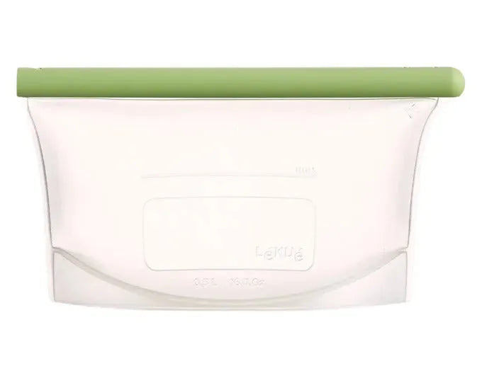 LÉKUÉ Silikonbeutel wiederverwendbar 0.5 l in  präsentiert im Onlineshop von KAQTU Design AG. Küchenhelfer ist von LEKUE