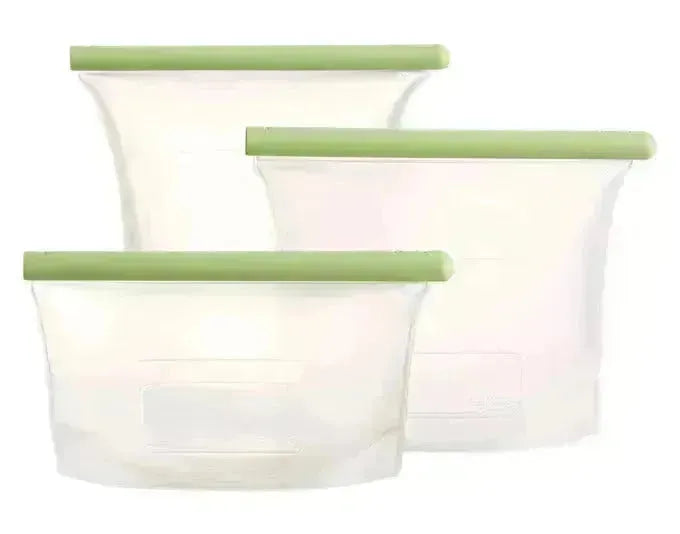 LÉKUÉ Silikonbeutel wiederverwendbar 3er Set 0.5/1/1.5 l in  präsentiert im Onlineshop von KAQTU Design AG. Küchenhelfer ist von LEKUE