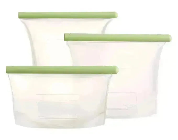 LÉKUÉ Silikonbeutel wiederverwendbar 3er Set 0.5/1/1.5 l in  präsentiert im Onlineshop von KAQTU Design AG. Küchenhelfer ist von LEKUE