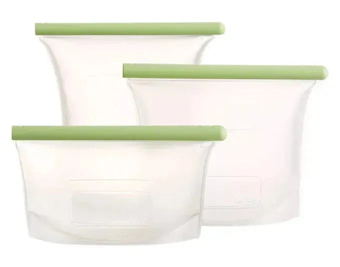 LÉKUÉ Silikonbeutel wiederverwendbar 3er Set 0.5/1/1.5 l in  präsentiert im Onlineshop von KAQTU Design AG. Küchenhelfer ist von LEKUE