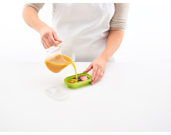 LÉKUÉ Glaceform Magnum: Set aus 4 Silikonformen, ideal für hausgemachtes Eis. Praktisch, wiederverwendbar und in verschiedenen Farben.
