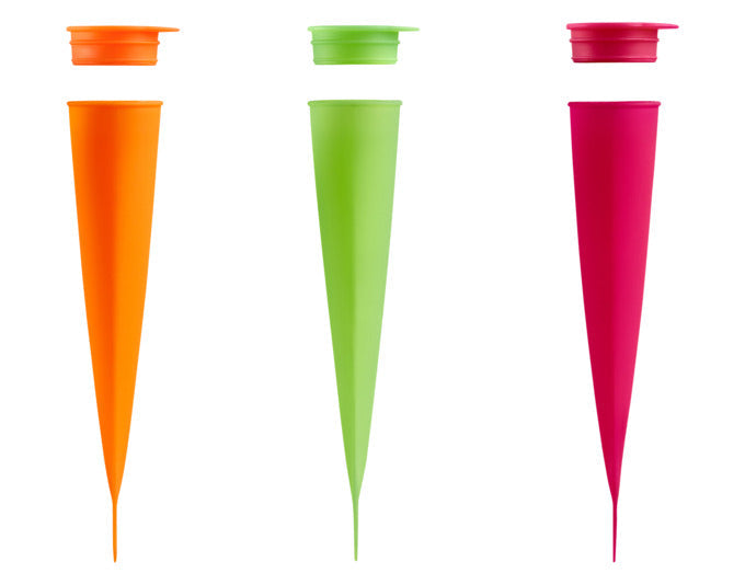 LÉKUÉ Glaceform Calipo 3 Stück Silikon assortiert in  präsentiert im Onlineshop von KAQTU Design AG. Barzubehör ist von LEKUE