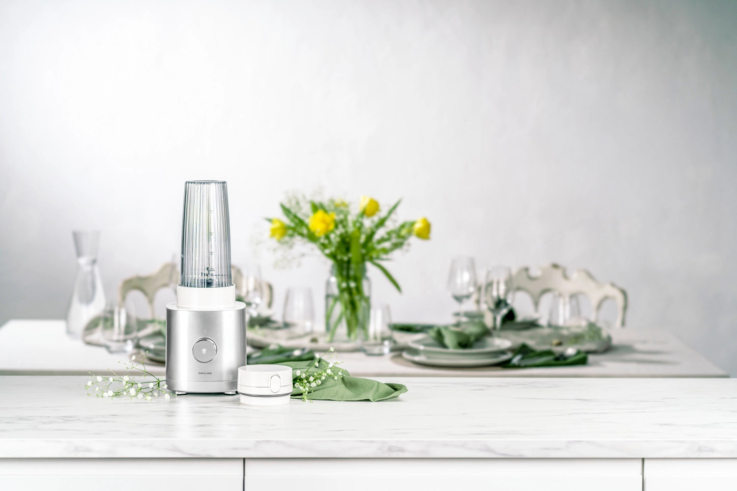 Bélangeur à enfinigation en argent 550 ml