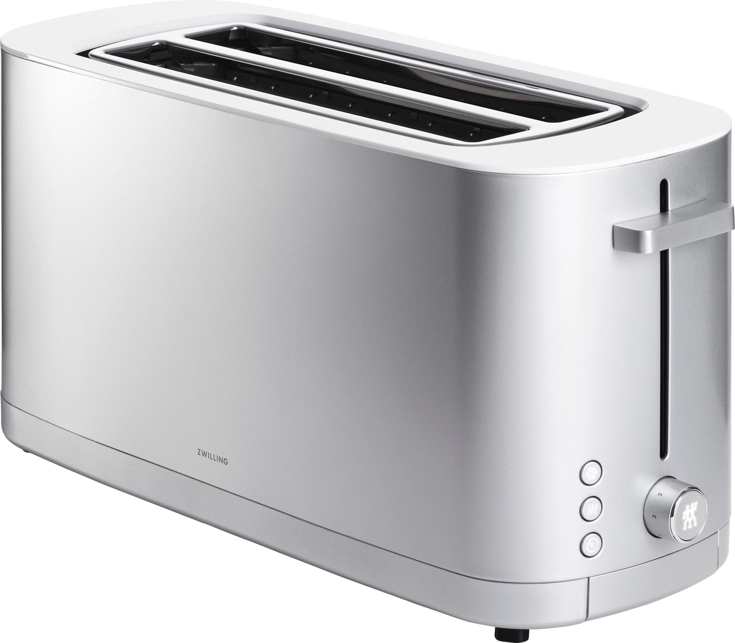 Enfinigy Toaster 2x4 ohne Brötchenaufsatz silber - KAQTU Design