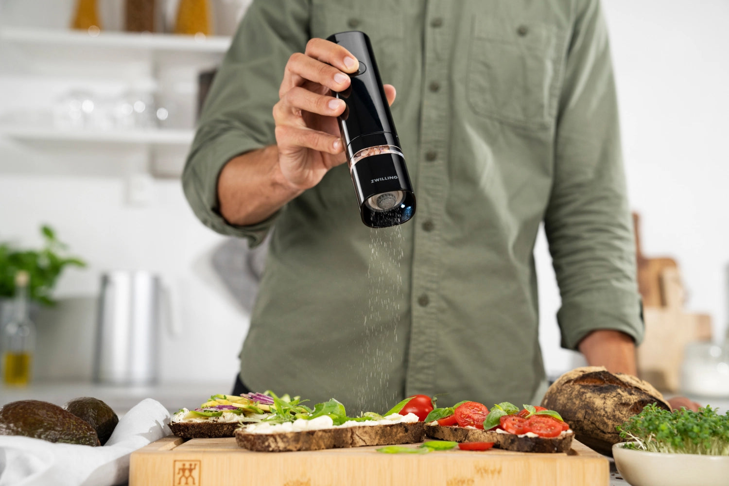 Pepe enfinigy e mulino salata elettr.