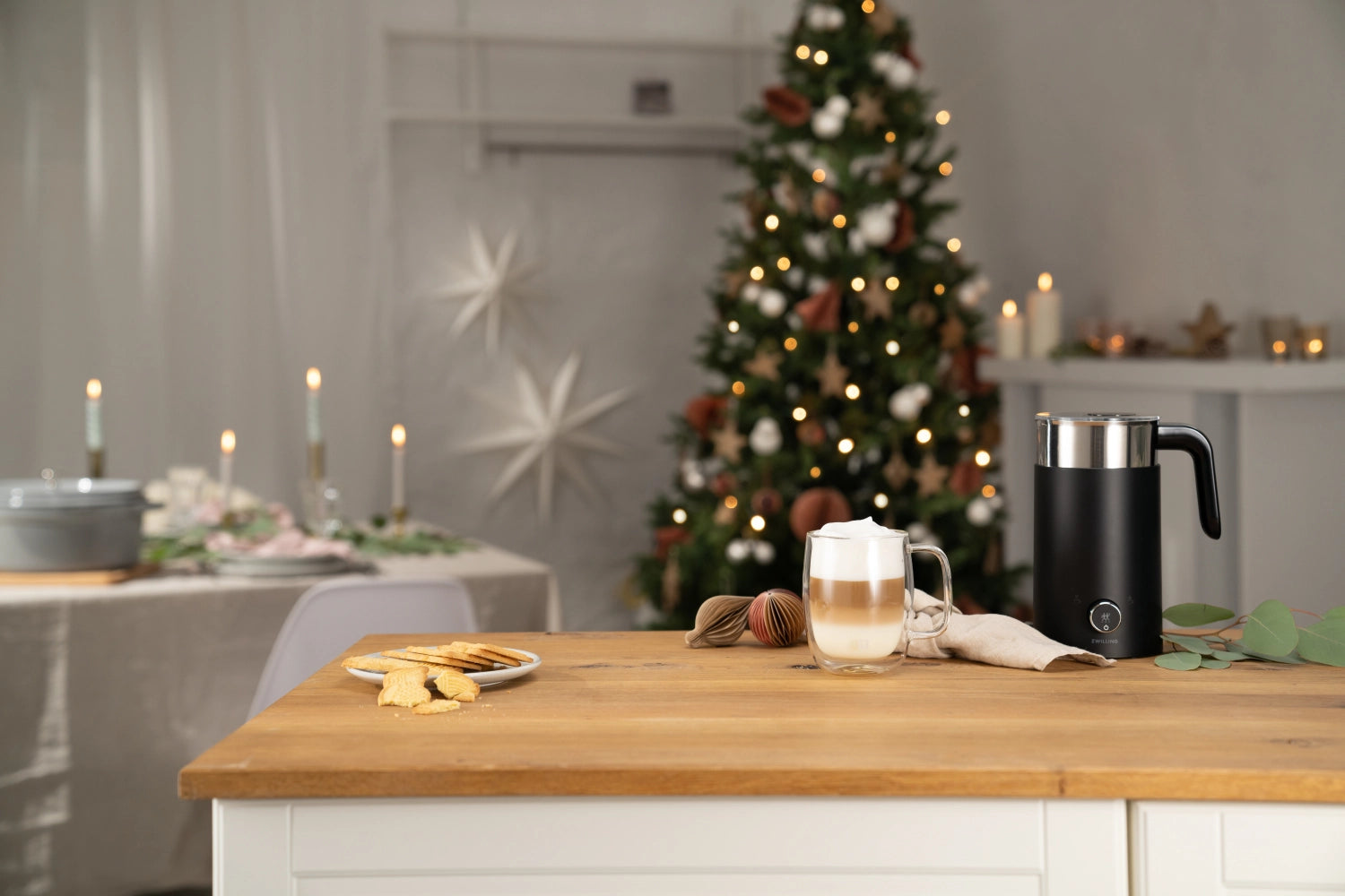 Enfinigy milk frother black 400ml