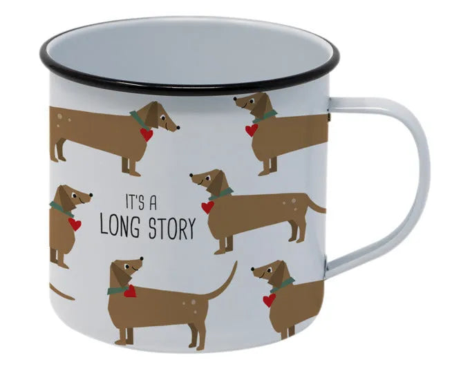 PPD Henkelbecher Happy Metall Mug Long Story in  präsentiert im Onlineshop von KAQTU Design AG. Glas ist von PPD