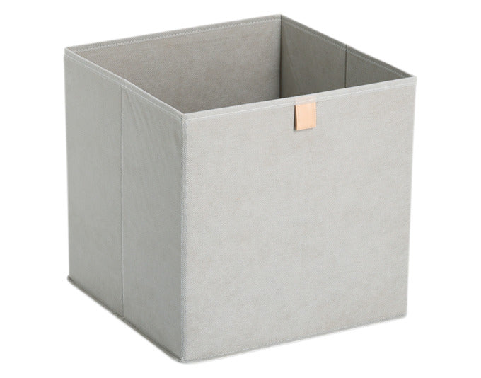 ZELLER Aufbewahrungsbox Vlies grau 32x32x32 cm in  präsentiert im Onlineshop von KAQTU Design AG. Aufbewahrungsbehälter ist von ZELLER PRESENT