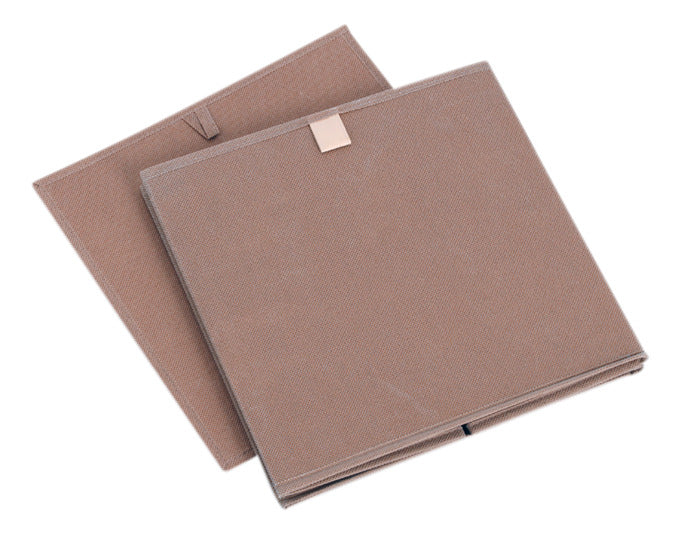 ZELLER Aufbewahrungsbox Vlies mocca 32x32x32 cm in  präsentiert im Onlineshop von KAQTU Design AG. Aufbewahrungsbehälter ist von ZELLER PRESENT