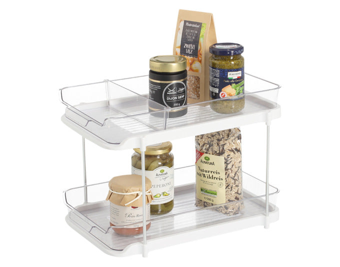 ZELLER Universalregal Kunststoff transparent 33.3x21.3x23.5 cm