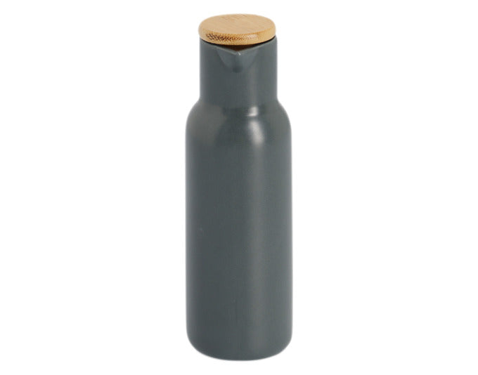 ZELLER Essig- Ölflasche 300 ml Keramik weiss ø 6x19.5 cm in  präsentiert im Onlineshop von KAQTU Design AG. Küchenhelfer ist von ZELLER PRESENT