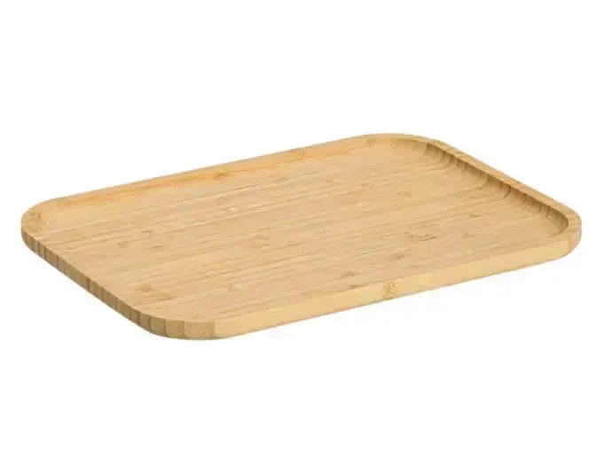 ZELLER Serviertablett Bambus 33x24x1.5 cm in  präsentiert im Onlineshop von KAQTU Design AG. Tablett ist von ZELLER PRESENT