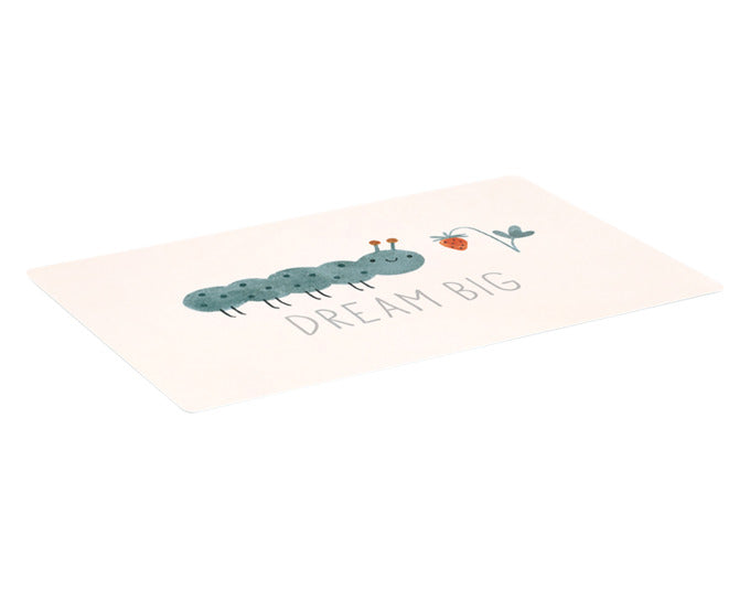 ZELLER Tischset Dream big Raupe 45x30 cm in  präsentiert im Onlineshop von KAQTU Design AG. Tischset ist von ZELLER PRESENT