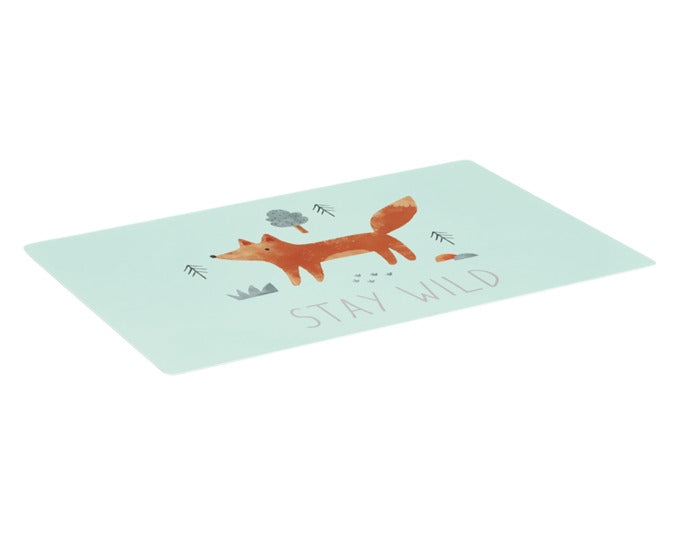 ZELLER Tischset Stay wild Fuchs 45x30 cm in  präsentiert im Onlineshop von KAQTU Design AG. Tischset ist von ZELLER PRESENT