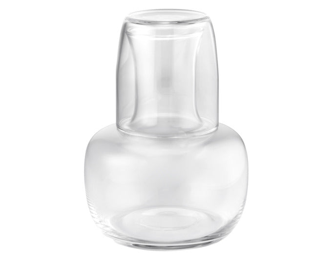 PHILIPPI Glaskaraffe mit Becher Sweet Dream 600 ml/120 ml in  präsentiert im Onlineshop von KAQTU Design AG. Glas ist von PHILIPPI