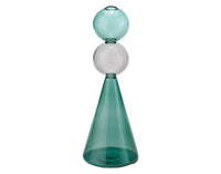 <tc><tc><tc>PHILIPPI</tc></tc></tc> vase curiosa cone glass Ø 9x27 cm