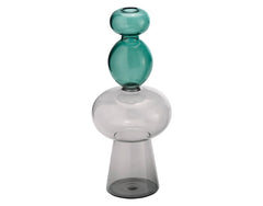 PHILIPPI Vase Curiosa Tour verre ø 11x27 cm