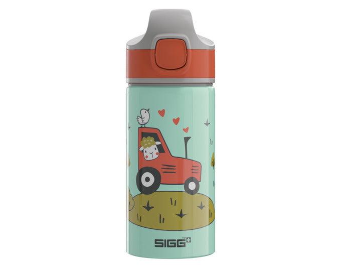 SIGG Trinkflasche Kids Bottle Miracle WMB Tractor Farm 0.4 l in  präsentiert im Onlineshop von KAQTU Design AG. Flasche ist von SIGG