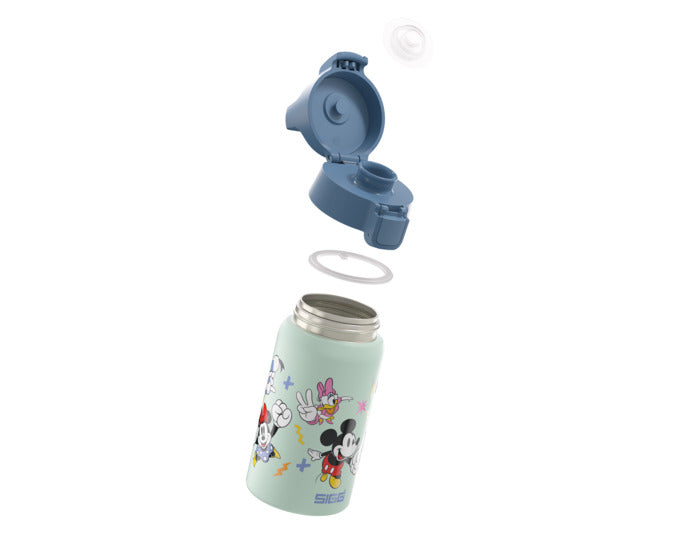 Die SIGG Trinkflasche Shield One Mickey & Friends 0.5 l ist eine leichte, robuste und BPA-freie Flasche mit Disney-Design für unterwegs.