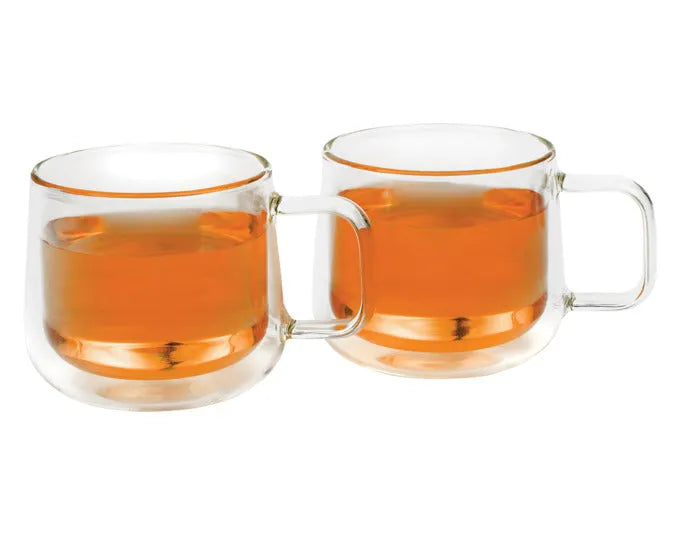 BREDEMEIJER Kaffee-/Teeglas Merano doppelwandig 2 Stück 290 ml in  präsentiert im Onlineshop von KAQTU Design AG. Glas ist von BREDEMEIJER