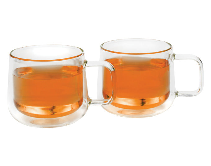 BREDEMEIJER Kaffee-/Teeglas Merano doppelwandig 2 Stück 290 ml in  präsentiert im Onlineshop von KAQTU Design AG. Glas ist von BREDEMEIJER